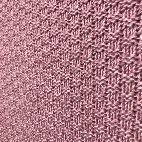 abercrombie & fitch | cozy pink cable knit mock-neck sweater - Picture 12 of 12